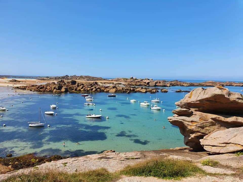 Studio Expose Plein Sud Vu Sur Le Port De Plaisance Perros-Guirec Zewnętrze zdjęcie